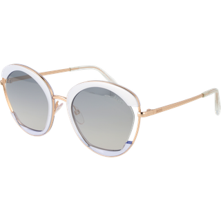 Emilio Pucci EP0099 24B 54 Solbriller Kvinder Hvid - White - 54mm
