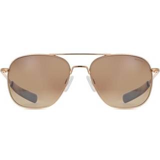Randolph Engineering Aviator Polarized AF489 58 Solbriller Mænd Guld - 22K Chocolate Gold - 58mm