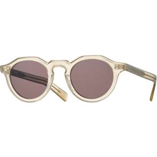 Eyevan Mason-Sun-E STW-BR 46 Solbriller Mænd Gul - Transparent Straw Yellow - 46mm