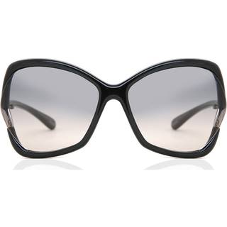 Tom Ford FT0579 ASTRID-02 01B 61 Solbriller Kvinder Black - Black - 61mm