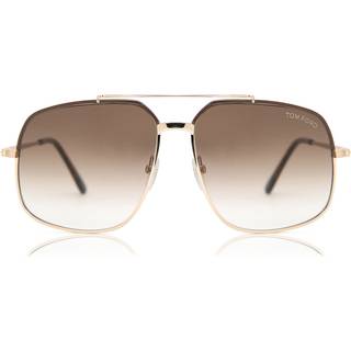 Tom Ford FT0439 RONNIE 48F 60 Solbriller Kvinder Guld - Gold - 60mm