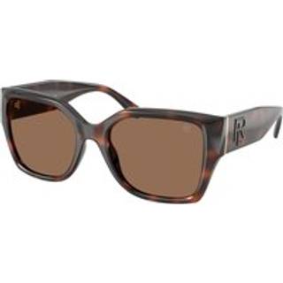 Ralph Lauren Kvinde RL8230U 624173 Solbriller Injiceret Skildpadde Brun Firkantet Normal