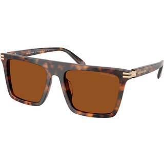 Michael Kors Mand MK2249U EDGEWATER 390473 Solbriller Acetat Skildpadde Brun Firkantet Normal