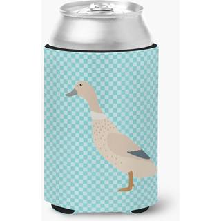 """" Caroline's Treasures West Harlequin Duck Blue Check Dekorativ kan hugger flerfarvet """"