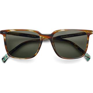 Etnia Barcelona Calonge II Sun Polarized HVGR 55 Solbriller Mænd Tortoiseshell - Shiny Striped Brown Black Tortoise - 55mm