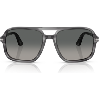 Persol Mand PO3328S 119271 Solbriller Acetat Grå Grå Pilot Normal Skygge - Grå