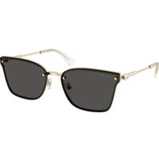 Swarovski Kvinde SK7036D 401387 Solbriller Metal Guld Grå Geometrisk Normal