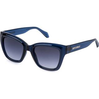 Just Cavalli SJC148 07FK 52 Solbriller Kvinder Blue - Shiny Transparent Blue - 52mm