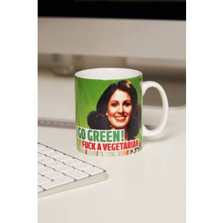 Go Green , F**K A Veggie Mug