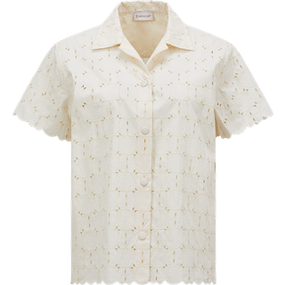 Moncler Shirt Broderie Anglaise IT 42 (EUR 36) - Natural - IT 42 (EUR 36)