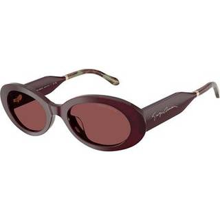 Giorgio Armani Kvinde AR8234U 622875 Solbriller Acetat Violet Violet Rund Normal