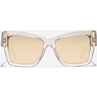 Dolce & Gabbana Kvinde DG4493 343203 Solbriller Acetat Brun Gul Firkantet Normal