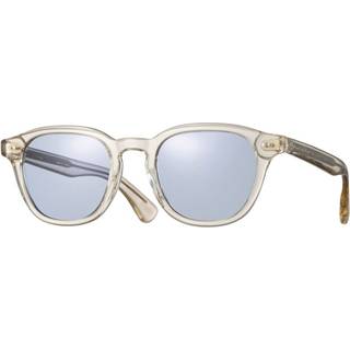 Eyevan Shelton-E Sun ECR2 49 Solbriller Mænd Gul - Transparent Ecru Yellow - 49mm