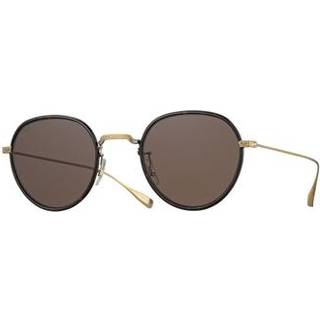 Eyevan Epitome AG-C 48 Solbriller Mænd Brun - Antique Gold Pattern Brown Cloisonne - 48mm