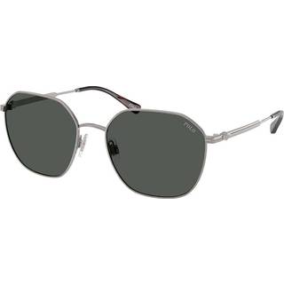 Polo Ralph Lauren PH3160 926687 56 Solbriller Mænd Gunmetal - Brushed Gunmetal - 56mm