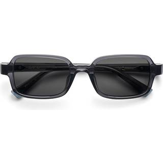 Etnia Barcelona Dope BK 52 Solbriller Mænd Grå - Transparent Dark Grey - 52mm