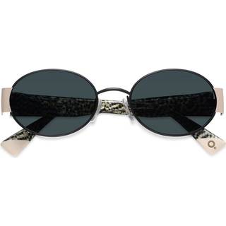 Etnia Barcelona Brenda Polarized BKWH 53 Solbriller Kvinder Black - Black White Laminate - 53mm