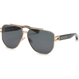 Philipp Plein SPP185 0301 65 Solbriller Mænd Guld - Rose Gold Glossy with Parts Glossy Black - 65mm