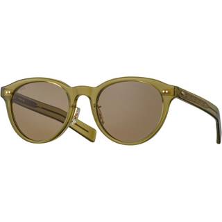 Eyevan Espada-Sun-E NTG 51 Solbriller Mænd Grøn - Transparent Dark Green - 51mm