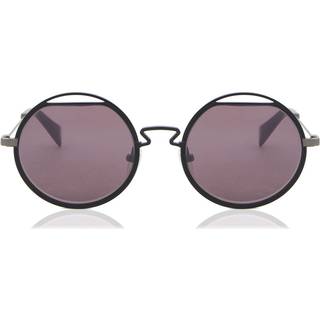 Yohji Yamamoto 7012 709 51 Solbriller Mænd Black - Black - 51mm