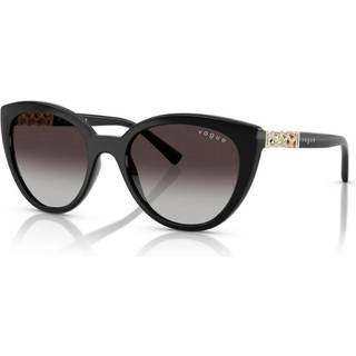VOGUE EYEWEAR Kvinde VO5634SB W44/8G Solbriller Nylon Sort Grå Cat Eye Normal Skygge