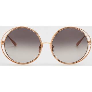 Linda Farrow SELENE LFL1456 C1 59 Solbriller Mænd Guld - Rose Gold - 59mm