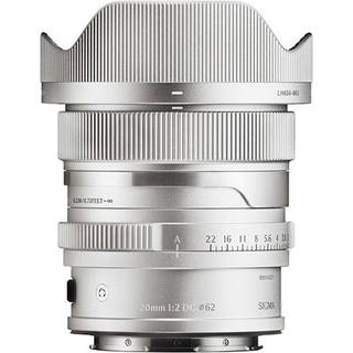 Sigma 20mm f/2.0 DG Contemporary L-mount silver