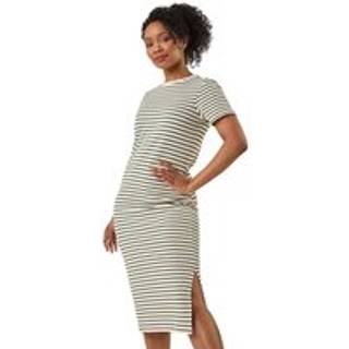 Roman Petite Stribet Strik Midi KjoleEU 42 (UK 14)