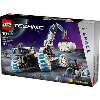 LEGO Technic 42211 Lunar Outpost månerover-rumfartøj