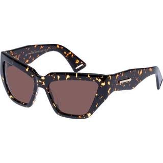Karen Walker Wrap God Asian Fit KAS2349725 57 Solbriller Kvinder Tortoiseshell - Cracked Dark Tortoise - 57mm