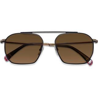 Etnia Barcelona Empuries Sun Polarized BKBZ 55 Solbriller Mænd Black - Black - 55mm
