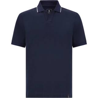 BOGGI MILANO Herren Polo-Shirt blau