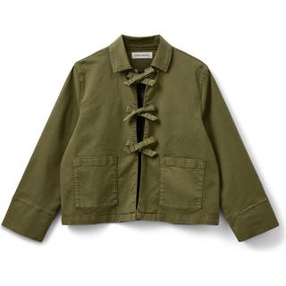 Sofie Schnoor Woman Nitasw Jacket Jacket S251225 9003 Khaki Army (42)