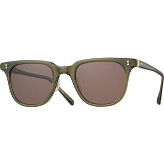 Eyevan Franz OD 49 Solbriller Mænd Grøn - Transparent Olive Drab Green - 49mm