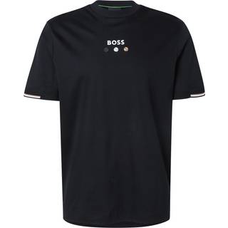 T-shirt i pima-bomuld med tennisbold-grafik