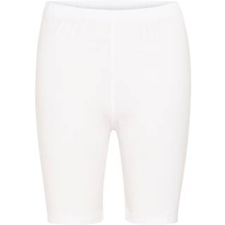 Cream Crmatilda Plain Biker Shorts Bukser 10614051 Snow White (SMALL)