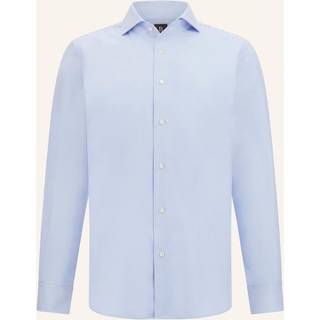 BOGGI MILANO Herren Hemd blau