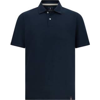 BOGGI MILANO Herren Polo-Shirt blau