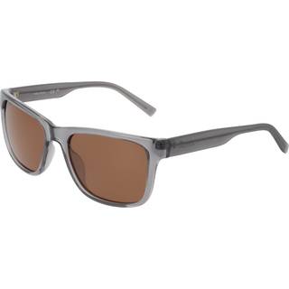 Nautica N908SP 015 57 Solbriller Mænd Grå - Transparent Grey - 57mm