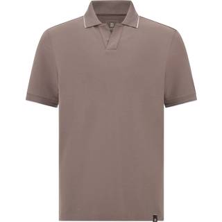 BOGGI MILANO Herren Polo-Shirt beige,grau