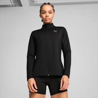 Women&#39;s Puma STRONG Full-Zip Top, Black, Size XS, Clothing - Black - XS