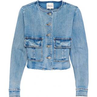 My Essential Wardrobe Dangomw 144 Short Jacket Jakker 10705060 Light Blue Retro Wash (44)