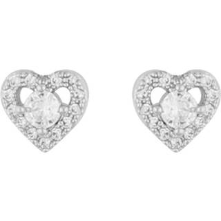 Snö Of Sweden Nisi Heart Small Earring Silver Onesize