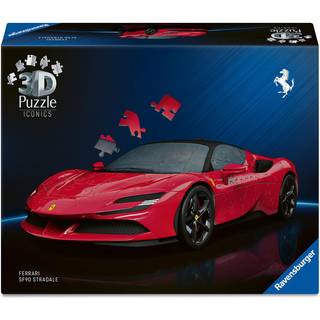 Ravensburger Iconics 3D-puslespil Ferrari SF 90 Stradale 163 Brikker