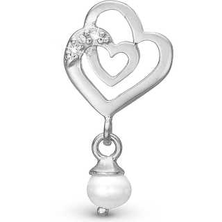 Christina Jewelry Two Hearts Hjerter sølvcharm til sølvarmbånd på 4 mm