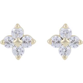 Snö Of Sweden Envy Small Earring Gold/Clear Onesize