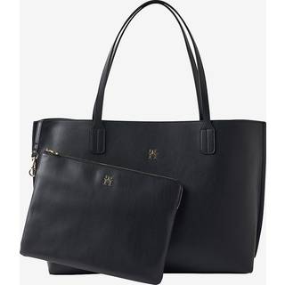TH Monogram Plaque Tote Bag