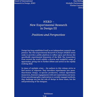 NERD III - New Experimental Research in Design