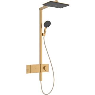 hansgrohe Raindance Alive Q Showerpipe 210/340 1jet EcoSmart, Børstet bronze PVD