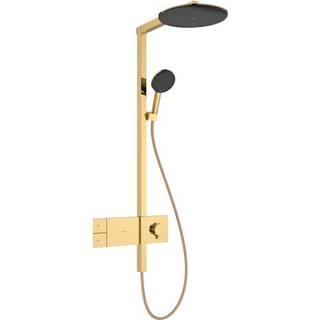 hansgrohe Raindance Alive S Showerpipe 300 1jet m/ShowerSelect Comfort, Poleret guld-optik PVD